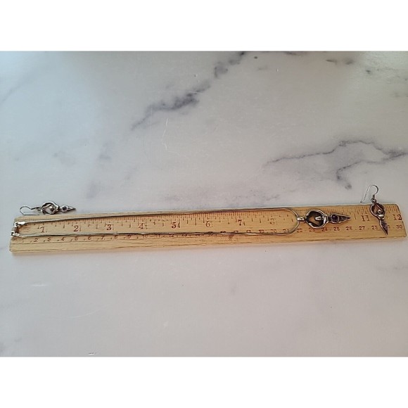 Vintage 925 Figural Amethyst Jewelry Set - Picture 10 of 10